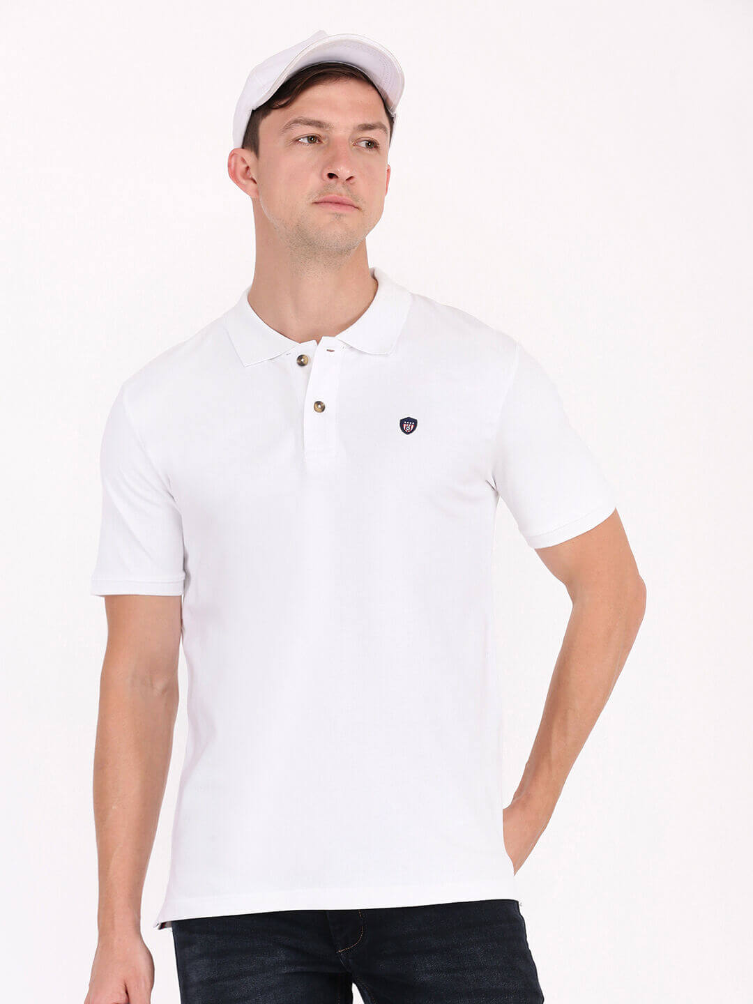 Fashion Polo Tee Core Casual T-Shirt