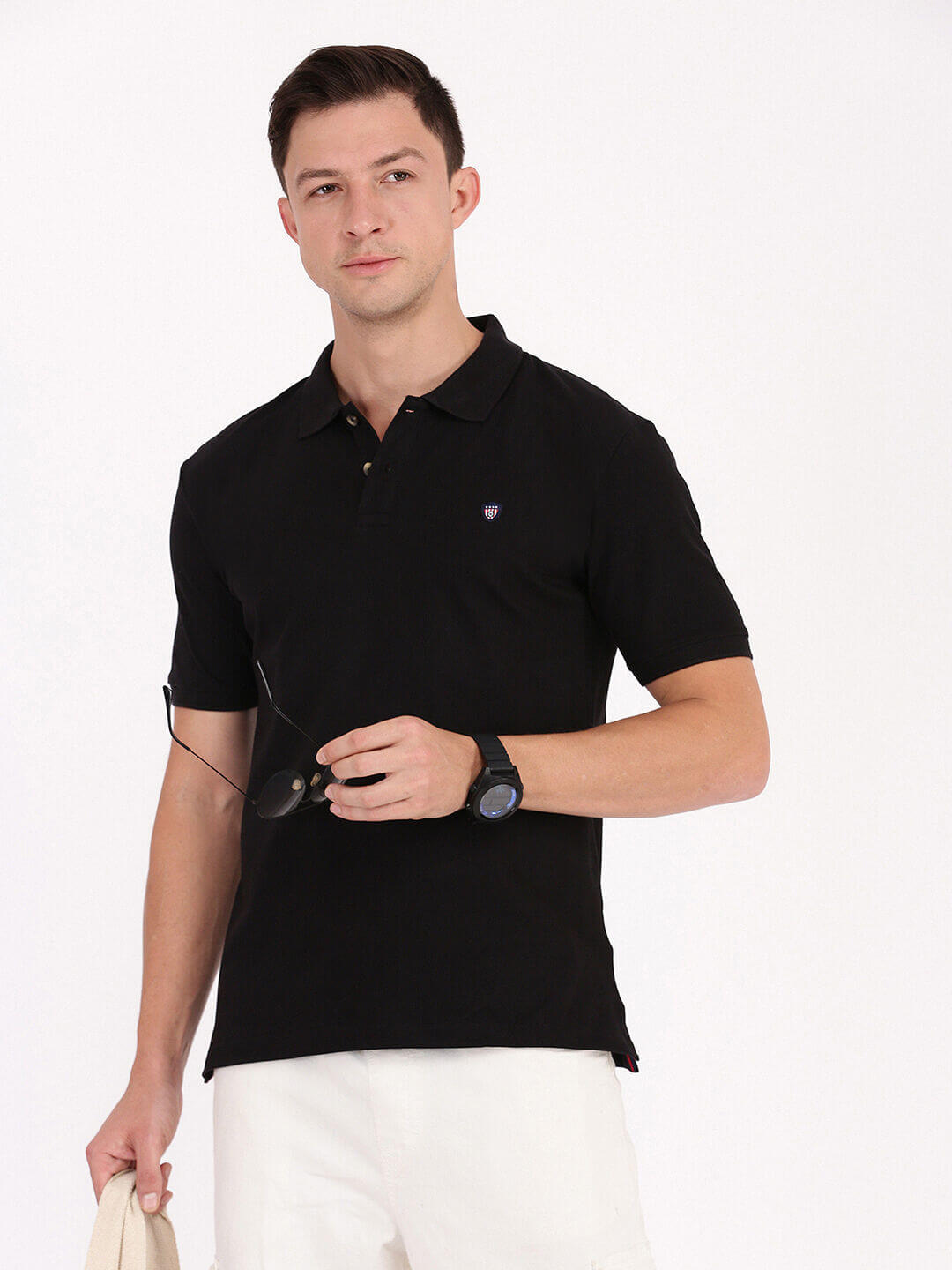 Fashion Polo Tee Core Casual T-Shirt