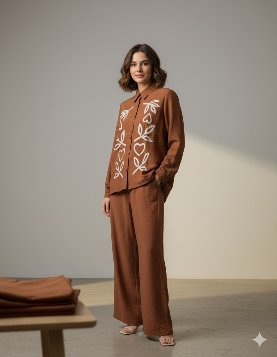 The Linen Lounge: Emphasizes comfort and the fabric
