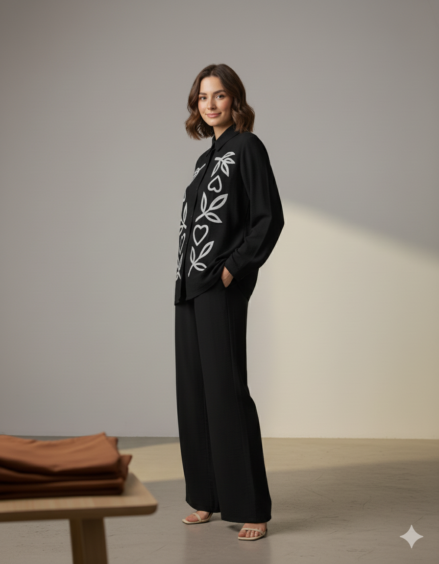 The Linen Lounge: Emphasizes comfort and the fabric