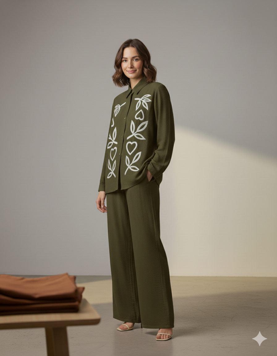 The Linen Lounge: Emphasizes comfort and the fabric