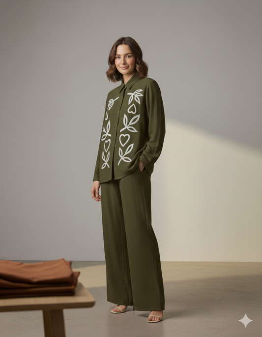 The Linen Lounge: Emphasizes comfort and the fabric