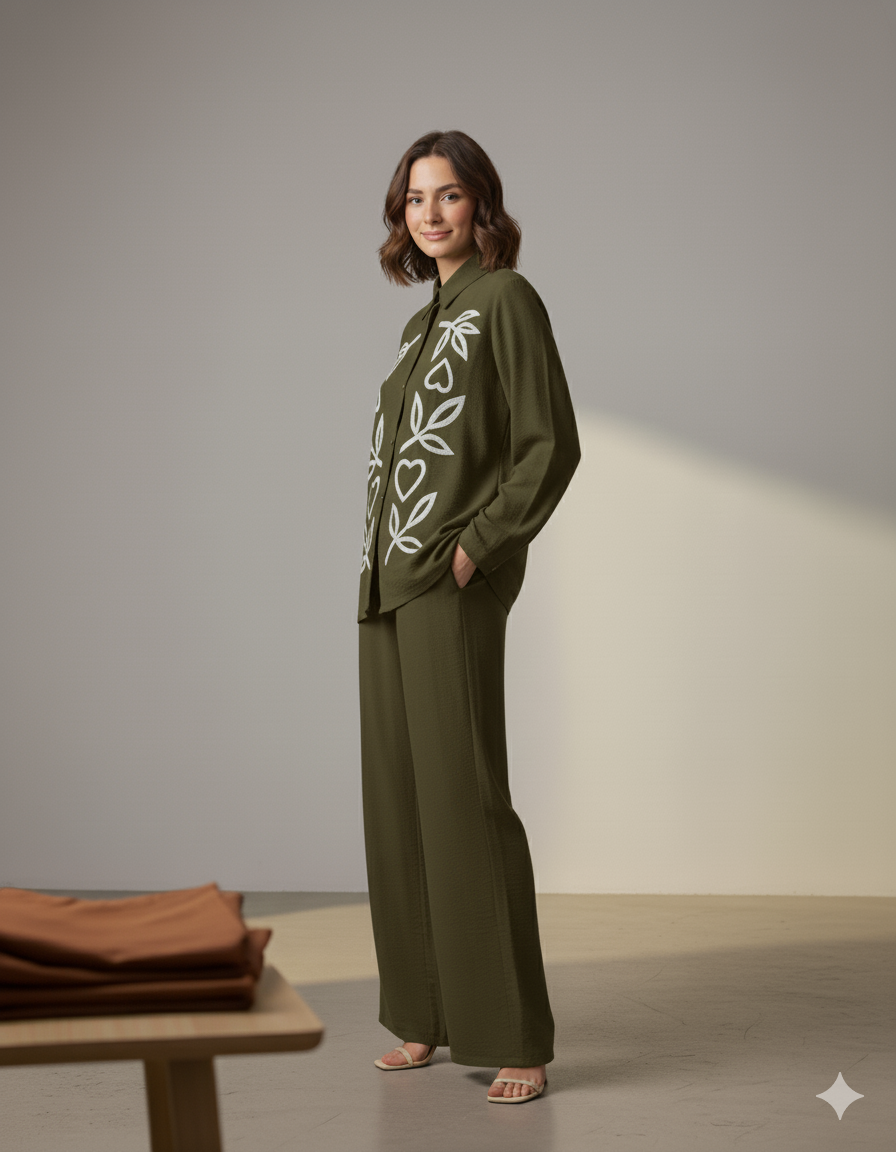 The Linen Lounge: Emphasizes comfort and the fabric