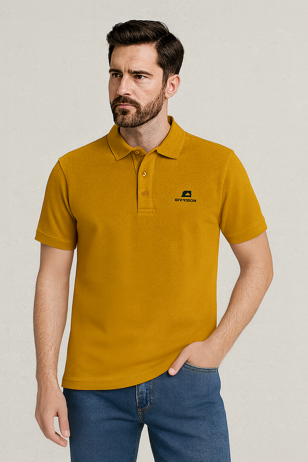 Polo Tshirt Yellow color