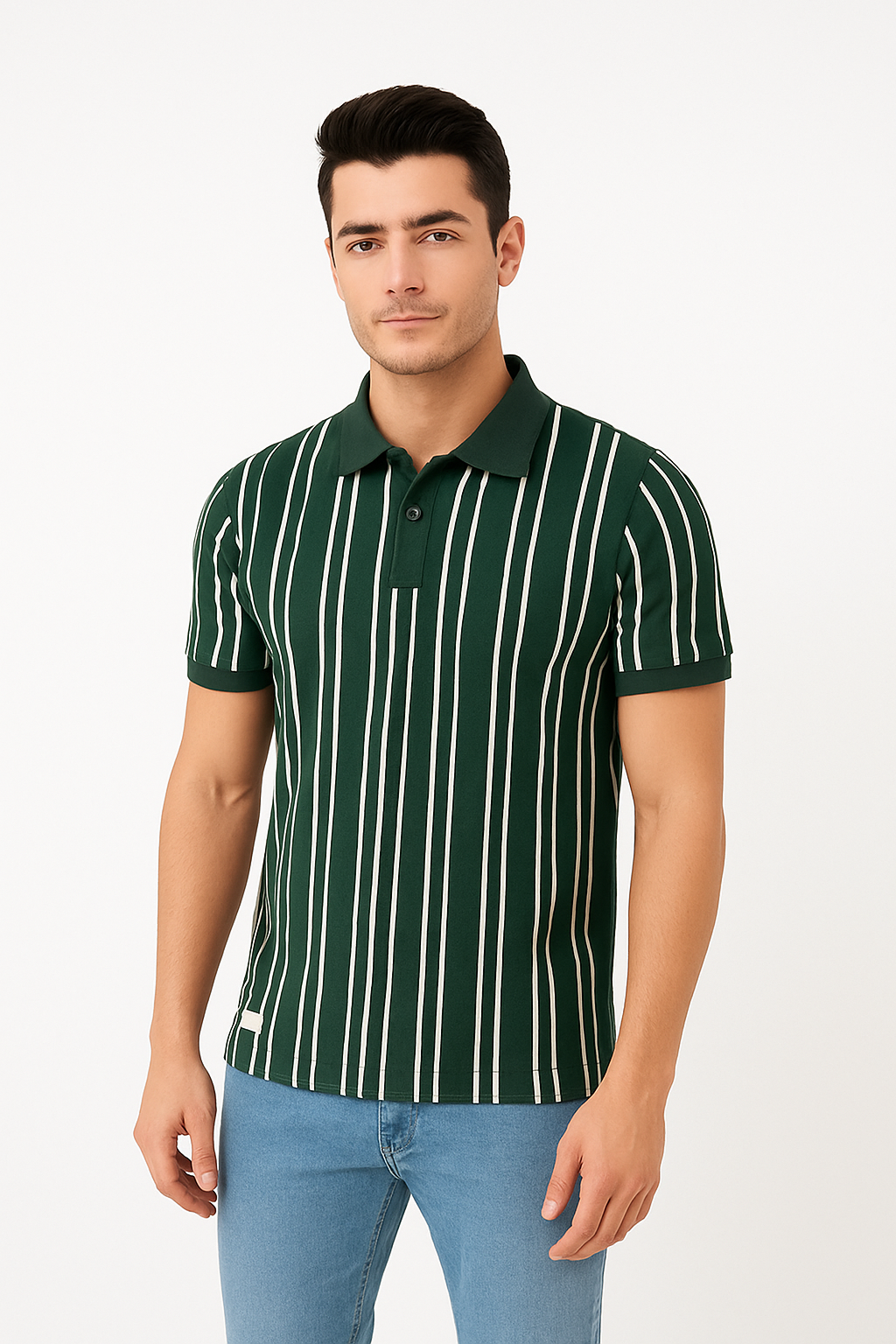 Polo Tshirt Green color