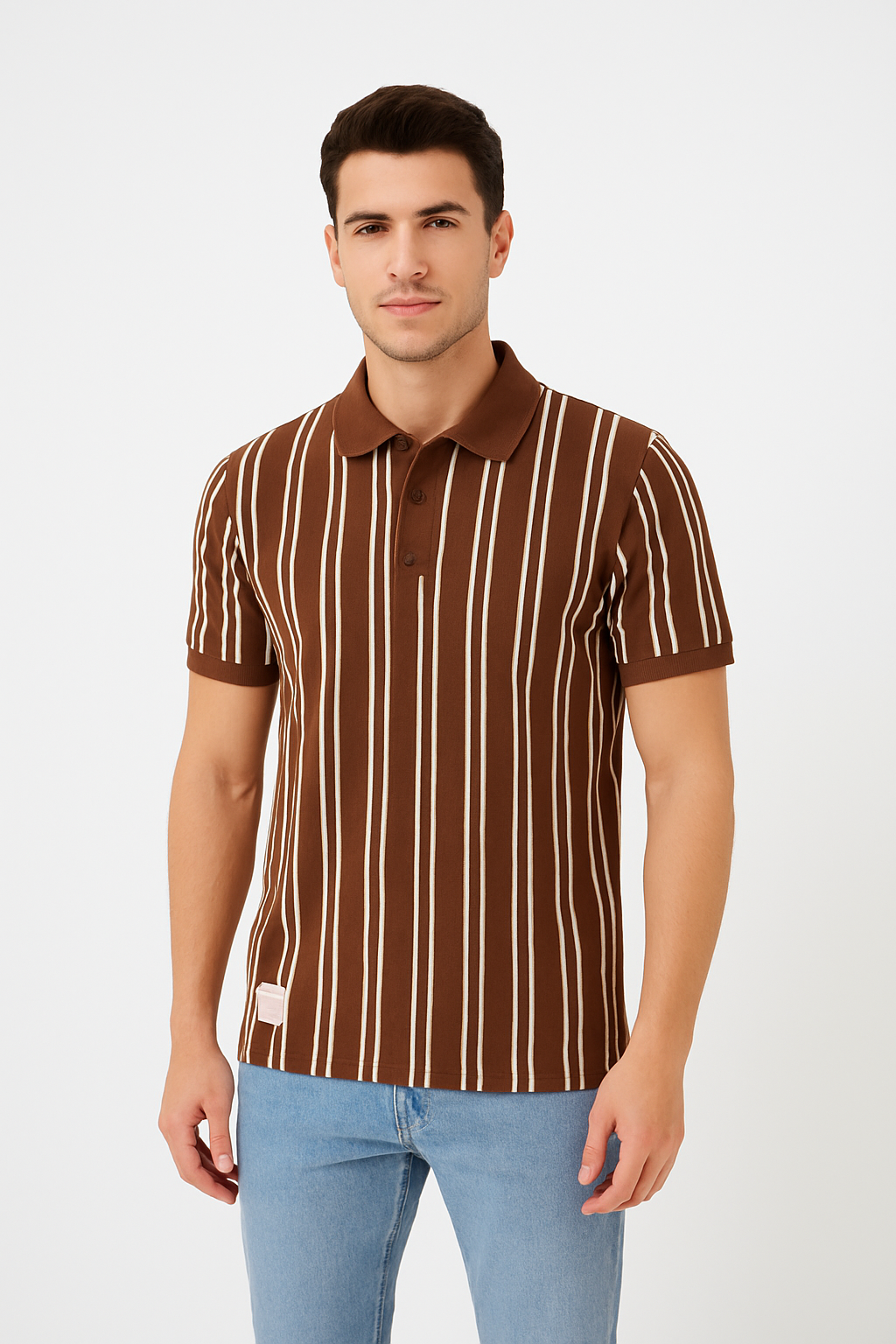 Polo Tshirt Brown color