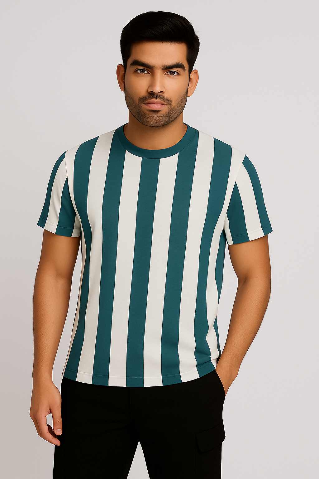 Round Neck Tshirt Blue color