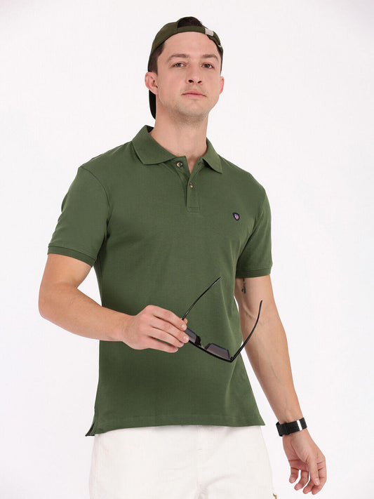 Fashion Polo Tee Core Casual T-Shirt