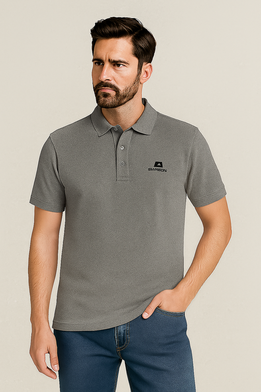 Polo Tshirt Grey color