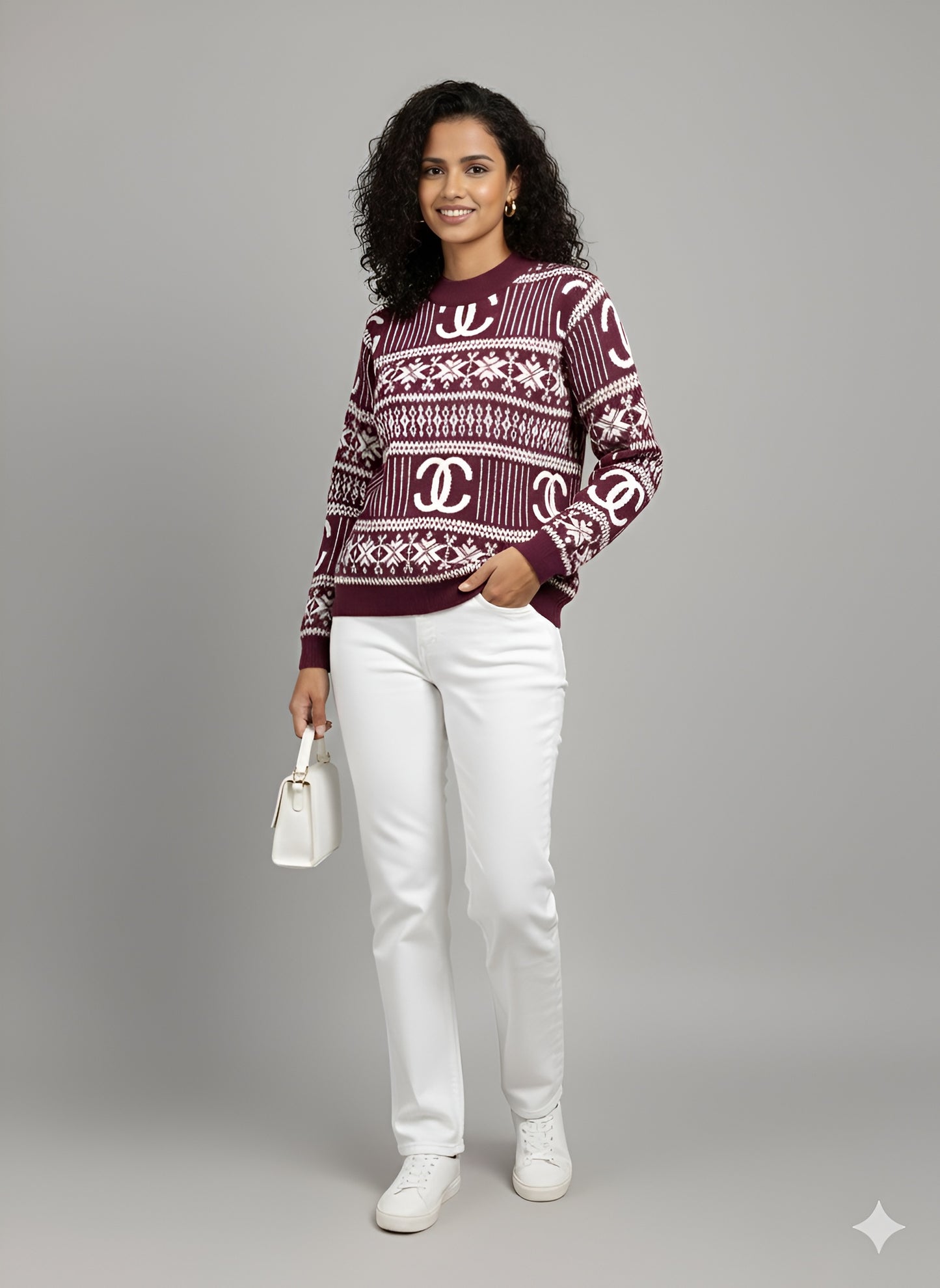The Designer-Inspired Fair Isle Crewneck