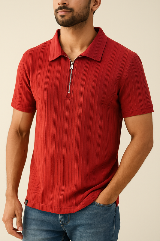 Polo Tshirt Red color