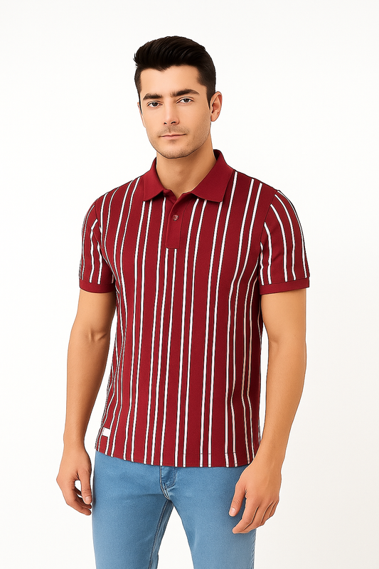 Polo Tshirt Red color